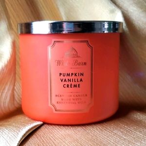 Pumpkin Vanilla Creme BBW Candle